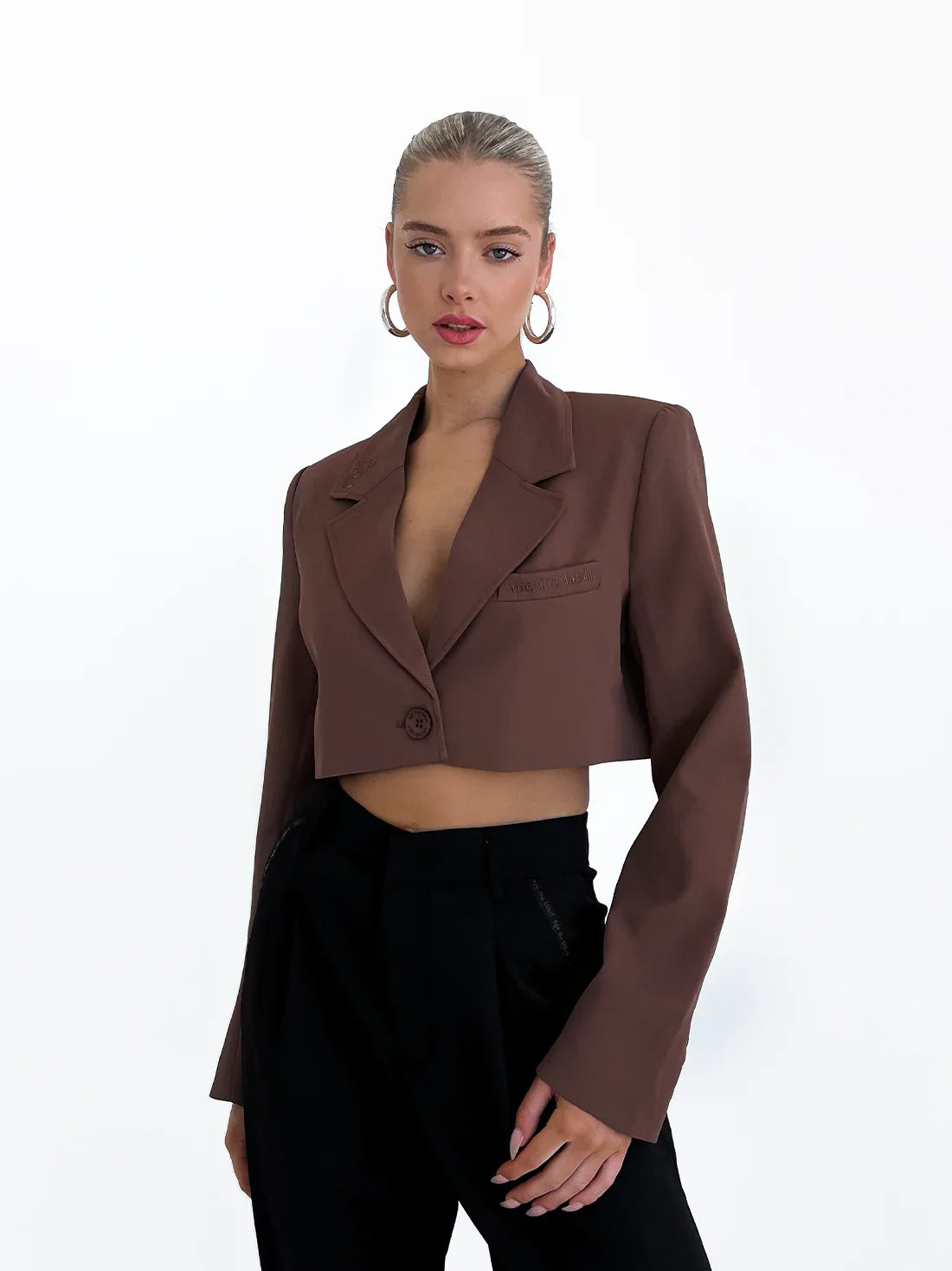 Cropped Blazer