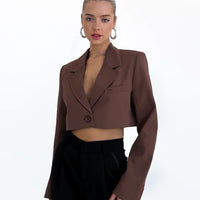 Cropped Blazer