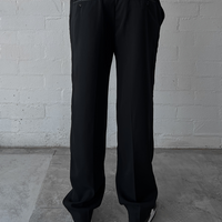 Unisex Straight Leg Tailored Trousers