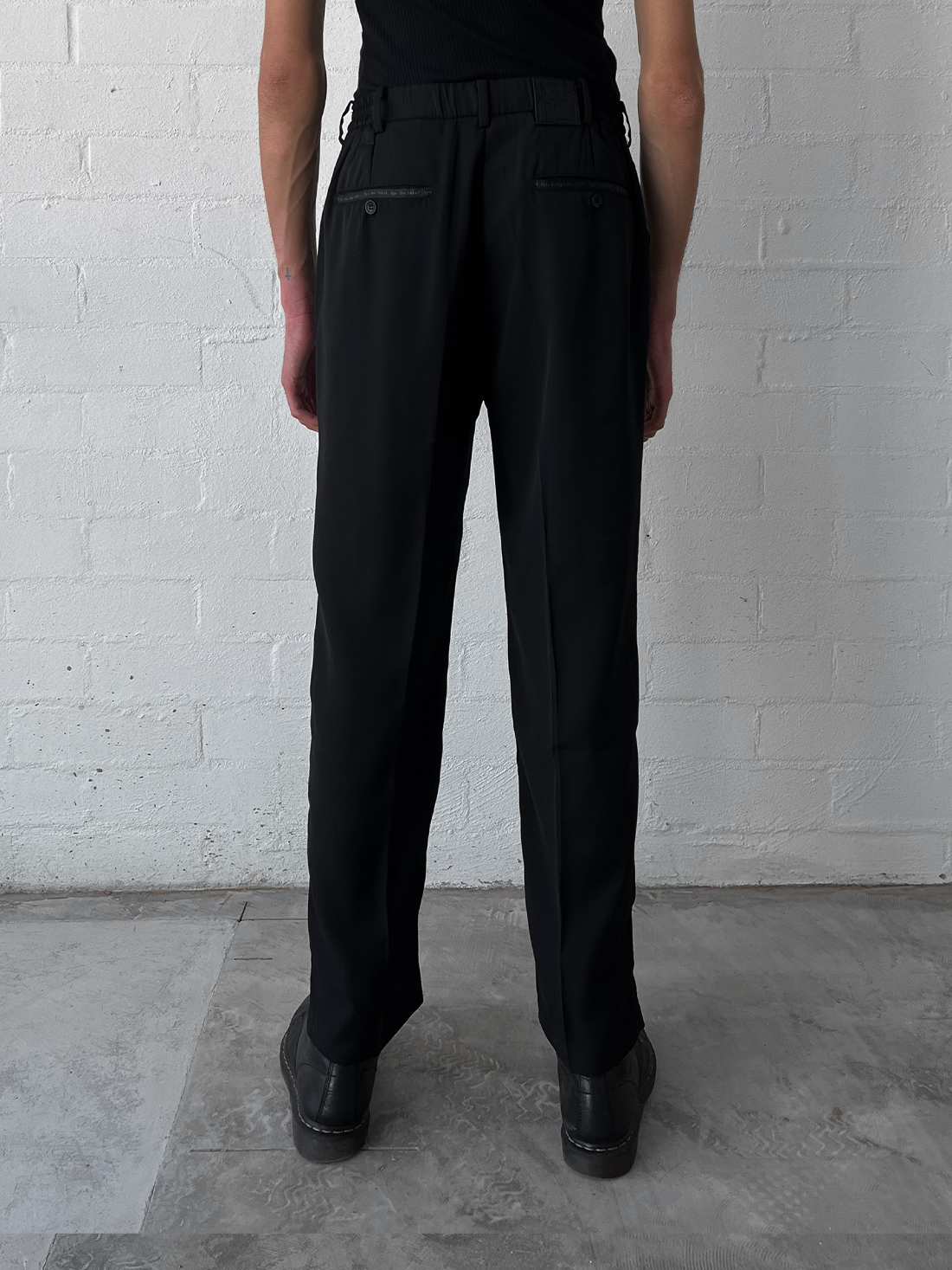 Unisex Straight Leg Tailored Trousers